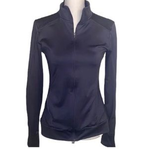 C9 Champion Womens Purple Full Zippered Jacket with Thumb Holes (Size: Large)